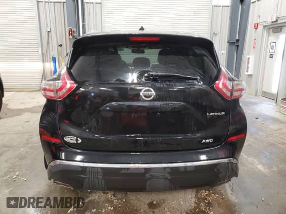 2015 Nissan Murano Platinum with VIN 5N1AZ2MH6FN280357, listed as a Copart auction lot 70695555 with 116,290 mi miles and Clean title. Bid and sale history available at DreamBid. Image 6.