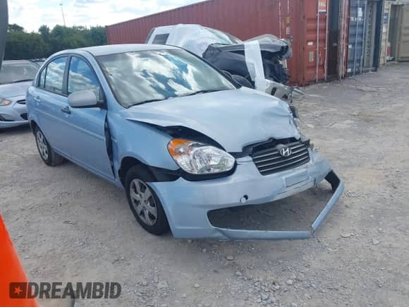 2011 Hyundai Accent GLS with VIN KMHCN4AC4BU615575, listed as a IAAI auction lot 43344413 with 222,302 mi miles and . Bid and sale history available at DreamBid. Image 1.