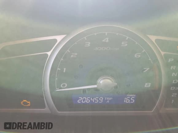 ✅ 2009 Honda Civic GX • VIN: 1HGFA46519L001012 • Lot: 63074845. Listed on Copart with 206,459 mi. Free auction sales archive from the USA and detailed vehicle history report at DreamBid. Image 9.