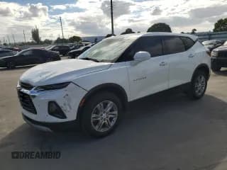 ✅ 2020 Chevrolet Blazer LT • VIN: 3GNKBBRAXLS572384 • Лот: 92930795. Опубликован ранее на Copart с пробегом 115 090 миль. Бесплатный доступ к архиву аукционных продаж из США и подробный отчёт об истории автомобиля на DreamBid. Изображение 1.
