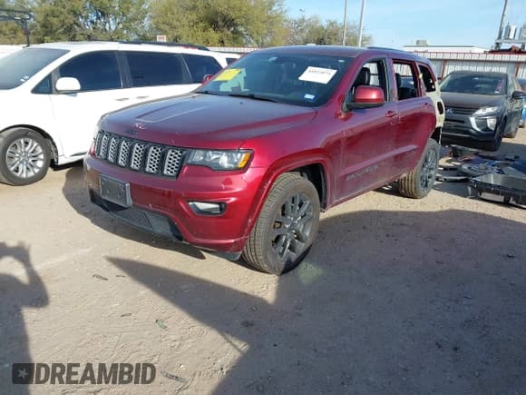 ✅ 2020 Jeep Grand Cherokee Altitude • VIN: 1C4RJEAG9LC329215 • Lot: 41823074. Listed on IAAI with 64,280 mi. Free auction sales archive from the USA and detailed vehicle history report at DreamBid. Image 19.