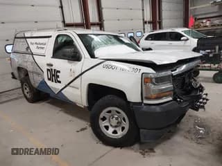 ✅ 2018 Chevrolet Silverado 1500 Work Truck • VIN: 1GCNKNEC5JZ127081 • Лот: 41192302. Опубликован ранее на IAAI с пробегом 161 582 миль. Бесплатный доступ к архиву аукционных продаж из США и подробный отчёт об истории автомобиля на DreamBid. Изображение 1.