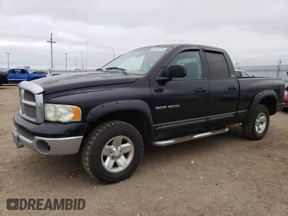 2002 Dodge 1500 with VIN 3D7HU18Z82G124571, listed as a Copart auction lot 65449724 with 228,926 mi miles and Salvage title. Bid and sale history available at DreamBid. Image 1.