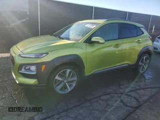 ✅ 2019 Hyundai Kona Limited • VIN: KM8K3CA53KU329648 • Лот: 90784215. Опубликован ранее на Copart с пробегом 89 499 миль. Бесплатный доступ к архиву аукционных продаж из США и подробный отчёт об истории автомобиля на DreamBid. Изображение 1.
