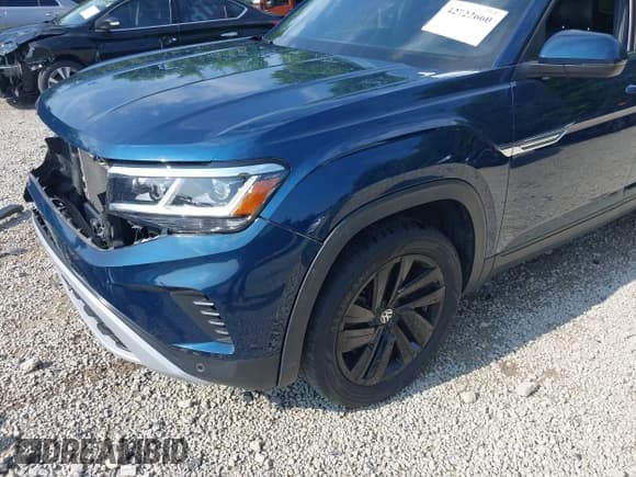 ✅ 2022 Volkswagen Atlas SE • VIN: 1V2HE2CA7NC211835 • Lot: 42722660. Listed on IAAI with 56,112 mi. Free auction sales archive from the USA and detailed vehicle history report at DreamBid. Image 19.
