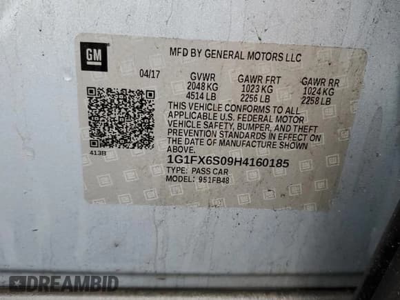 ✅ 2017 Chevrolet Bolt EV Premier • VIN: 1G1FX6S09H4160185 • Lot: 55984055. Wystawiony na Copart z przebiegiem 51 956 mil. Bezpłatny archiwum sprzedaży aukcyjnych z USA i szczegółowy raport historii pojazdu na DreamBid. Zdjęcie 12.