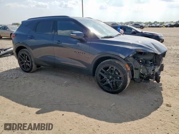 ✅ 2022 Chevrolet Blazer LT • VIN: 3GNKBCR40NS125467 • Lot: 80732775. Listed on Copart with 49,339 mi. Free auction sales archive from the USA and detailed vehicle history report at DreamBid. Image 4.