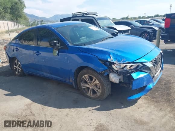 ✅ 2023 Nissan Sentra SV • VIN: 3N1AB8CV6PY243125 • Lot: 43117017. Wystawiony na IAAI z przebiegiem 50 937 mil. Bezpłatny archiwum sprzedaży aukcyjnych z USA i szczegółowy raport historii pojazdu na DreamBid. Zdjęcie 1.