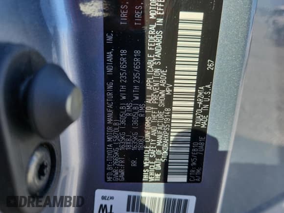 ✅ 2023 Toyota Highlander Limited • VIN: 5TDKDRAHXPS519148 • Lot: 84813175. Wystawiony na Copart z przebiegiem 57 418 mil. Bezpłatny archiwum sprzedaży aukcyjnych z USA i szczegółowy raport historii pojazdu na DreamBid. Zdjęcie 14.