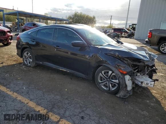 ✅ 2017 Honda Civic LX • VIN: 19XFC2F57HE038571 • Lot: 82416935. Wystawiony na Copart z przebiegiem 66 609 mil. Bezpłatny archiwum sprzedaży aukcyjnych z USA i szczegółowy raport historii pojazdu na DreamBid. Zdjęcie 4.