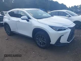 ✅ 2025 Lexus NX 350 • VIN: 2T2AGCEZ2SC070841 • Lot: 42801687. Wystawiony na IAAI z przebiegiem 4 843 mil. Bezpłatny archiwum sprzedaży aukcyjnych z USA i szczegółowy raport historii pojazdu na DreamBid. Zdjęcie 1.