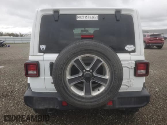 ✅ 2019 Jeep Wrangler Unlimited Sahara • VIN: 1C4HJXEG5KW600639 • Lot: 49314565. Listed on Copart with 58,637 mi. Free auction sales archive from the USA and detailed vehicle history report at DreamBid. Image 6.