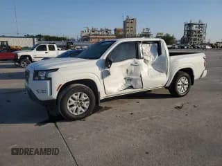 ✅ 2024 Nissan Frontier SV • VIN: 1N6ED1EJ4RN613351 • Lot: 56692785. Listed on Copart with 24,044 mi. Free auction sales archive from the USA and detailed vehicle history report at DreamBid. Image 1.