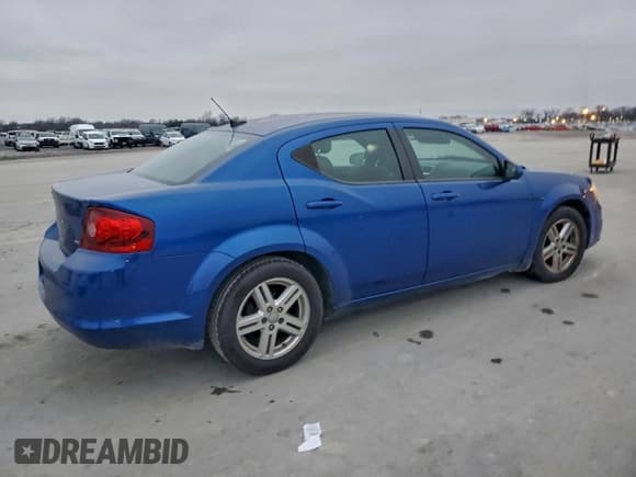 ✅ 2013 Dodge Avenger SXT • VIN: 1C3CDZCB2DN614113 • Lot: 94547505. Listed on Copart with 158,901 mi. Free auction sales archive from the USA and detailed vehicle history report at DreamBid. Image 3.
