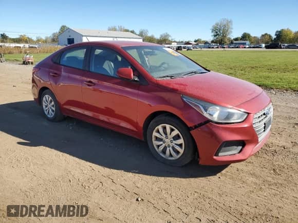 2018 Hyundai Accent SE with VIN 3KPC24A34JE017884, listed as a Copart auction lot 87042175 with 144,889 mi miles and Clean title. Bid and sale history available at DreamBid. Image 4.