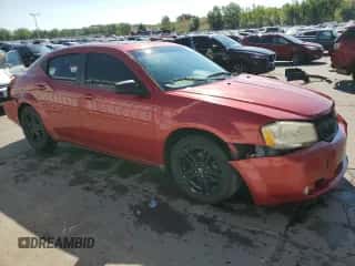 2008 Dodge Avenger SXT с VIN 1B3LC56K28N282040, выставлен на аукционе Copart как лот 63027394 с пробегом 187 033 миль миль и Списание • Salvage title. История ставок и продаж доступна на DreamBid. Изображение 4.