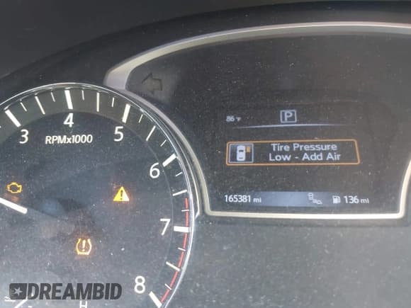 ✅ 2016 Nissan Altima SL • VIN: 1N4BL3AP6GC162257 • Lot: 43682864. Listed on IAAI with 165,381 mi. Free auction sales archive from the USA and detailed vehicle history report at DreamBid. Image 15.