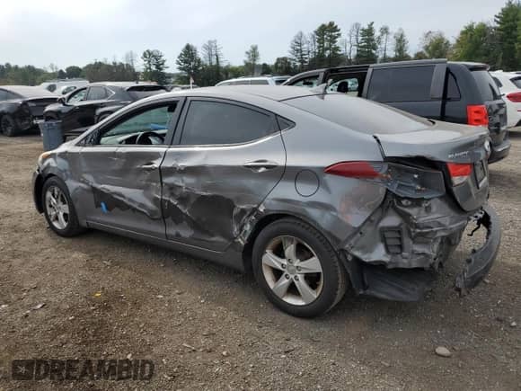 ✅ 2013 Hyundai Elantra GLS • VIN: 5NPDH4AE7DH454914 • Lot: 83864915. Listed on Copart with 69,858 mi. Free auction sales archive from the USA and detailed vehicle history report at DreamBid. Image 2.