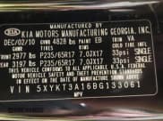 ✅ 2011 Kia Sorento LX • VIN: 5XYKT3A16BG133061 • Lot: 41662271. Listed on IAAI with 125,988 mi. Free auction sales archive from the USA and detailed vehicle history report at DreamBid. Image 9.