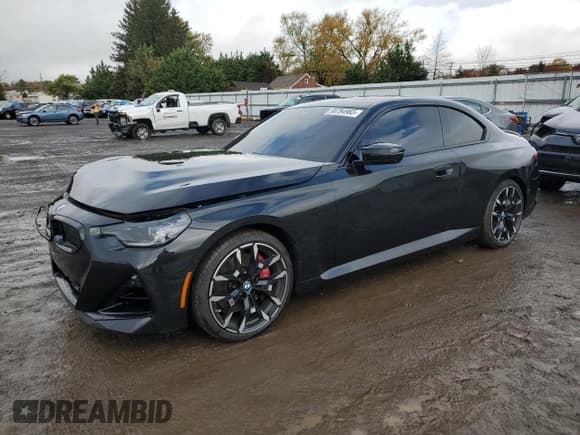 ✅ 2025 BMW 2 Series M240i xDrive • VIN: 3MW53CM06S8F16829 • Lot: 90784965. Listed on Copart with 8,932 mi. Free auction sales archive from the USA and detailed vehicle history report at DreamBid. Image 1.