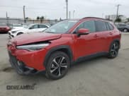 ✅ 2023 Toyota Corolla Cross Hybrid S • VIN: 7MUFBABG5PV013750 • Lot: 60561305. Listed on Copart with 33,564 mi. Free auction sales archive from the USA and detailed vehicle history report at DreamBid. Image 1.