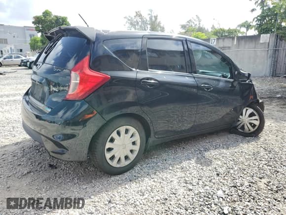 ✅ 2017 Nissan Note SV • VIN: 3N1CE2CP9HL355933 • Lot: 61074125. Listed on Copart with 70,507 mi. Free auction sales archive from the USA and detailed vehicle history report at DreamBid. Image 3.