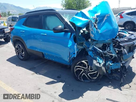 2025 Chevrolet TrailBlazer RS с VIN KL79MUSL0SB091494, выставлен на аукционе IAAI как лот 42424482 с пробегом 2 998 миль миль и . История ставок и продаж доступна на DreamBid. Изображение 1.