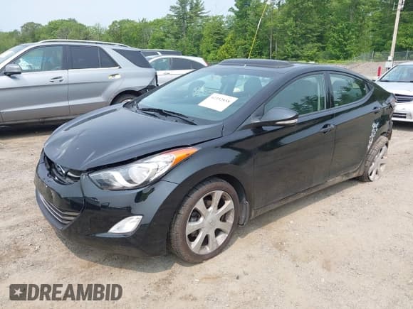 ✅ 2013 Hyundai Elantra Limited • VIN: KMHDH4AE1DU639154 • Лот: 42352858. Опубликован ранее на IAAI с пробегом 80 958 миль. Бесплатный доступ к архиву аукционных продаж из США и подробный отчёт об истории автомобиля на DreamBid. Изображение 2.