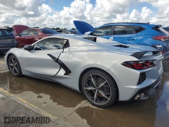 2023 Chevrolet Corvette 2LT with VIN 1G1YB3D46P5131404, listed as a Copart auction lot 73678424 with Not provided miles and Non repairable. Bid and sale history available at DreamBid. Image 2.