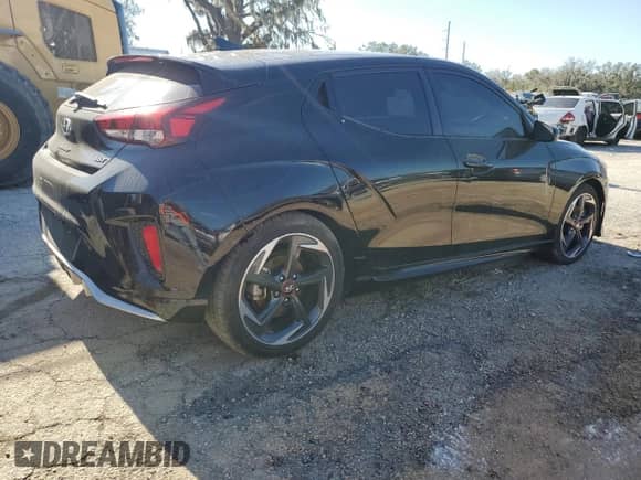 2020 Hyundai Veloster Turbo Ultimate z VIN KMHTH6AB2LU026701, wystawiony jako Copart lot #77228364 z przebiegiem 37 196 mil mil oraz Nie do naprawy • Non repairable. Historia ofert i sprzedaży dostępna na DreamBid. Obrazek 3.