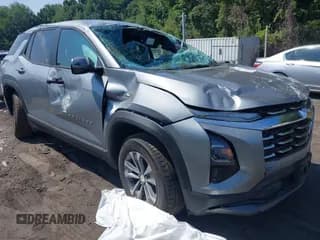 ✅ 2025 Chevrolet Equinox AWD LT • VIN: 3GNAXPEG6SL191967 • Lot: 42833037. Wystawiony na IAAI z przebiegiem 7 374 mil. Bezpłatny archiwum sprzedaży aukcyjnych z USA i szczegółowy raport historii pojazdu na DreamBid. Zdjęcie 1.