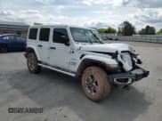 ✅ 2021 Jeep Wrangler Unlimited Sahara • VIN: 1C4HJXEG6MW743330 • Lot: 58504505. Listed on Copart with 48,067 mi. Free auction sales archive from the USA and detailed vehicle history report at DreamBid. Image 4.