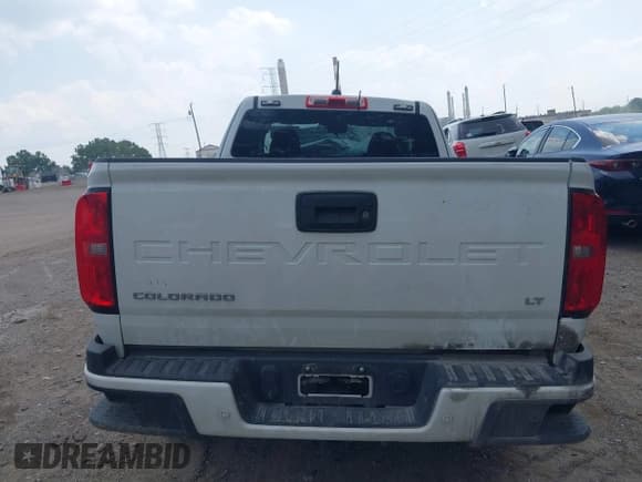 ✅ 2021 Chevrolet Colorado 2WD LT • VIN: 1GCHSCEA4M1240782 • Lot: 42989388. Listed on IAAI with 77,119 mi. Free auction sales archive from the USA and detailed vehicle history report at DreamBid. Image 16.