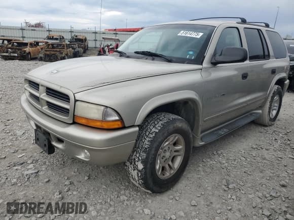 ✅ 2001 Dodge Durango • VIN: 1B4HS28Z71F564624 • Лот: 51614775. Опубликован ранее на Copart с пробегом 170 847 миль. Бесплатный доступ к архиву аукционных продаж из США и подробный отчёт об истории автомобиля на DreamBid. Изображение 1.