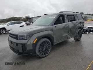 ✅ 2025 Hyundai Santa Fe Calligraphy • VIN: 5NMP54GL1SH149723 • Lot: 90333465. Listed on Copart with 15 mi. Free auction sales archive from the USA and detailed vehicle history report at DreamBid. Image 1.