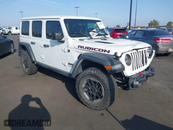 ✅ 2018 Jeep Wrangler Unlimited Rubicon • VIN: 1C4HJXFGXJW211346 • Lot: 42458700. Listed on IAAI with 62,048 mi. Free auction sales archive from the USA and detailed vehicle history report at DreamBid. Image 1.