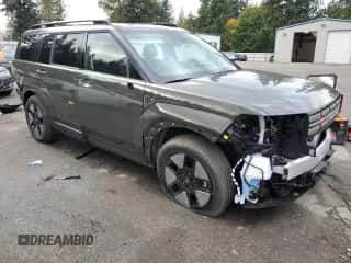 2025 Hyundai Santa Fe SEL with VIN 5NMP2DG1XSH070834, listed as a Copart auction lot 87433305 with 5,269 mi miles and Salvage title. Bid and sale history available at DreamBid. Image 4.