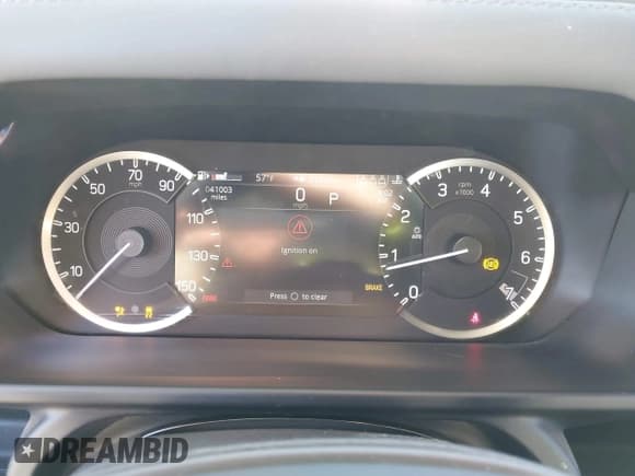 ✅ 2023 Land Rover Defender X-Dynamic SE • VIN: SALE27EU3P2192185 • Lot: 43479450. Listed on IAAI with 41,003 mi. Free auction sales archive from the USA and detailed vehicle history report at DreamBid. Image 7.