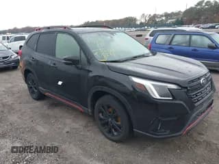 ✅ 2022 Subaru Forester Special Sports • VIN: JF2SKAGC5NH518625 • Лот: 43597814. Опубликован ранее на IAAI с пробегом 25 852 миль. Бесплатный доступ к архиву аукционных продаж из США и подробный отчёт об истории автомобиля на DreamBid. Изображение 1.