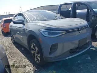 ✅ 2022 Volkswagen ID.4 Pro S • VIN: WVGUNPE27NP055223 • Lot: 41203172. Wystawiony na IAAI z przebiegiem 88 058 mil. Bezpłatny archiwum sprzedaży aukcyjnych z USA i szczegółowy raport historii pojazdu na DreamBid. Zdjęcie 1.