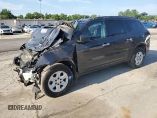 2015 Chevrolet Traverse LS z VIN 1GNKRFKD3FJ265197, wystawiony jako Copart lot #68460975 z przebiegiem Nie podano mil oraz Czysty tytuł • Clean title. Historia ofert i sprzedaży dostępna na DreamBid. Obrazek 1.