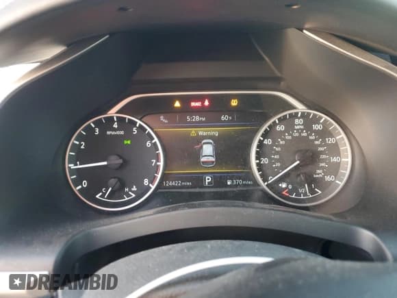 ✅ 2018 Nissan Murano SV • VIN: 5N1AZ2MHXJN201099 • Lot: 92655995. Listed on Copart with 124,422 mi. Free auction sales archive from the USA and detailed vehicle history report at DreamBid. Image 9.