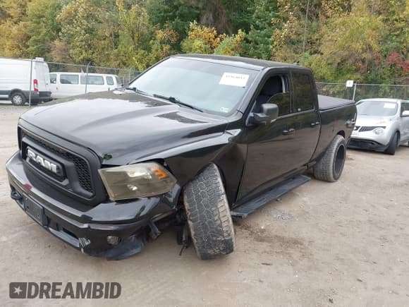 ✅ 2014 Ram 1500 Outdoorsman • VIN: 1C6RR7GT0ES468657 • Lot: 43564015. Listed on IAAI with 71,380 mi. Free auction sales archive from the USA and detailed vehicle history report at DreamBid. Image 2.