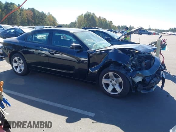 ✅ 2018 Dodge Charger Police • VIN: 2C3CDXAT7JH144133 • Lot: 43520659. Wystawiony na IAAI z przebiegiem 80 566 mil. Bezpłatny archiwum sprzedaży aukcyjnych z USA i szczegółowy raport historii pojazdu na DreamBid. Zdjęcie 1.