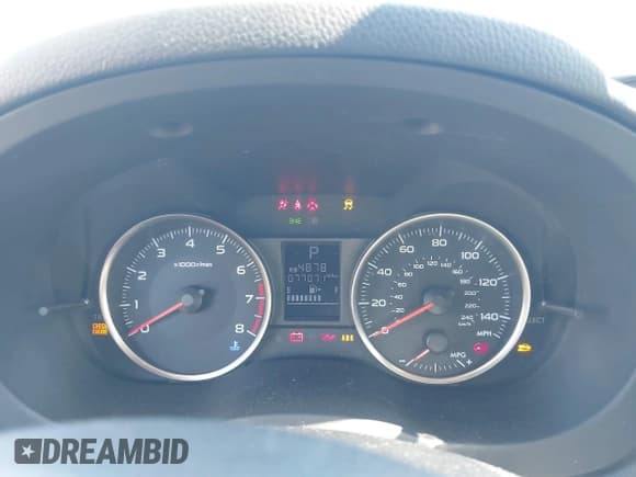 ✅ 2016 Subaru Impreza Premium • VIN: JF1GPAB65G8270778 • Lot: 42891616. Listed on IAAI with 77,071 mi. Free auction sales archive from the USA and detailed vehicle history report at DreamBid. Image 7.