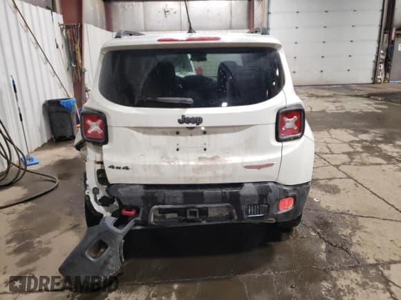 ✅ 2016 Jeep Renegade Trailhawk • VIN: ZACCJBCTXGPD43110 • Лот: 85435515. Опубликован ранее на Copart с пробегом 118 306 миль. Бесплатный доступ к архиву аукционных продаж из США и подробный отчёт об истории автомобиля на DreamBid. Изображение 6.