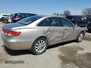 2008 Hyundai Azera Limited с VIN KMHFC46F58A288605, выставлен на аукционе Copart как лот 50295685 с пробегом 163 023 миль миль и На запчасти • Non repairable. История ставок и продаж доступна на DreamBid. Изображение 3.