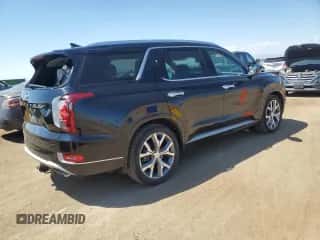 2022 Hyundai Palisade Limited z VIN KM8R5DHE9NU337746, wystawiony jako Copart lot #68047525 z przebiegiem 39 649 mil mil oraz Czysty tytuł • Clean title. Historia ofert i sprzedaży dostępna na DreamBid. Obrazek 3.