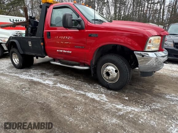 ✅ 2001 Ford F-350 • VIN: 1FDWF37FX1EC59230 • Lot: 42909475. Listed on Copart with 64,852 mi. Free auction sales archive from the USA and detailed vehicle history report at DreamBid. Image 1.