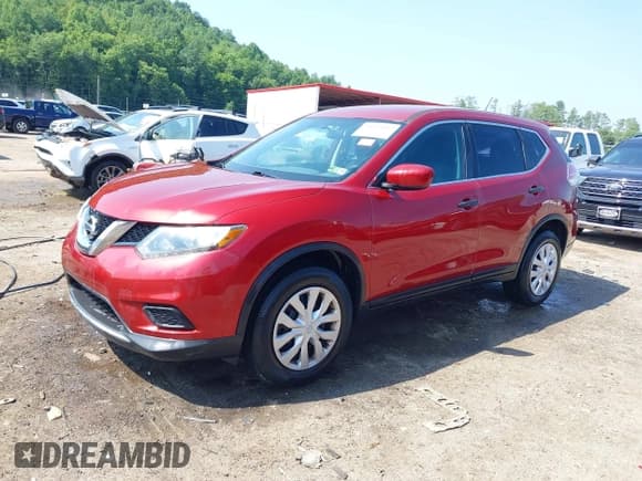 ✅ 2016 Nissan Rogue SV • VIN: 5N1AT2MV9GC822118 • Lot: 42642147. Listed on IAAI with 159,580 mi. Free auction sales archive from the USA and detailed vehicle history report at DreamBid. Image 2.